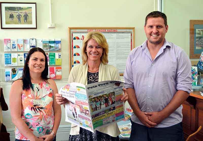 Minister for Small Business gets behind Twin Town Times