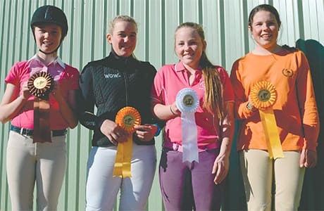 Local Ladies perform well at horse trials