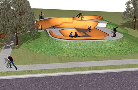 Skate park DA approved