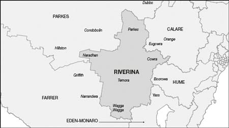 Swallowed By The Riverina In Proposed Boundary Adjustment