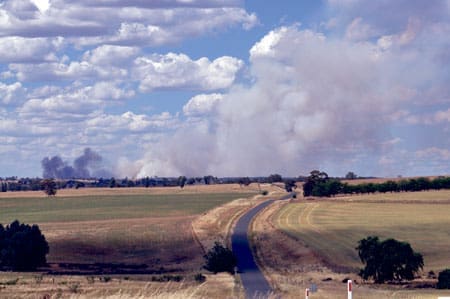 FIRE- Douglas Gap Road, Black Range