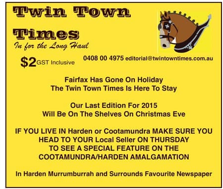 LAST TWIN TOWN TIMES FOR 2015