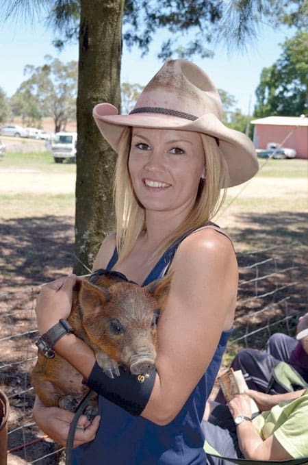 Fun In Wombat On Australia Day