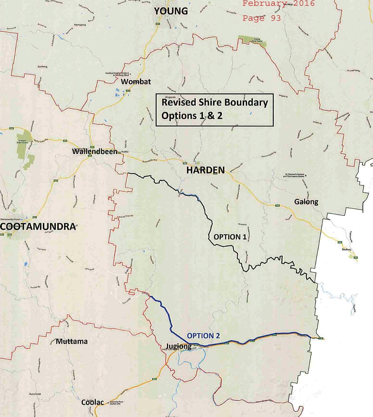 Cootamundra’s Land Grab – 2 Options Tabled To Annex Harden Shire Rate Base