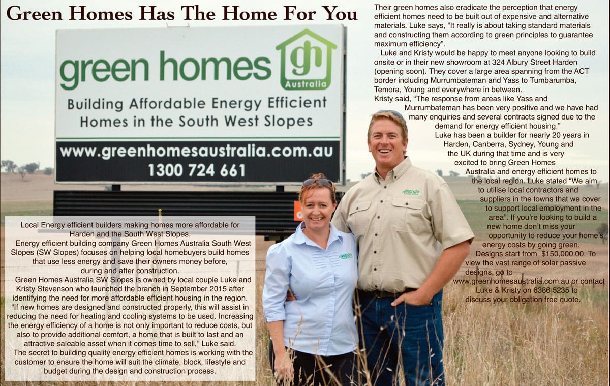 Green Homes Has The Home for You