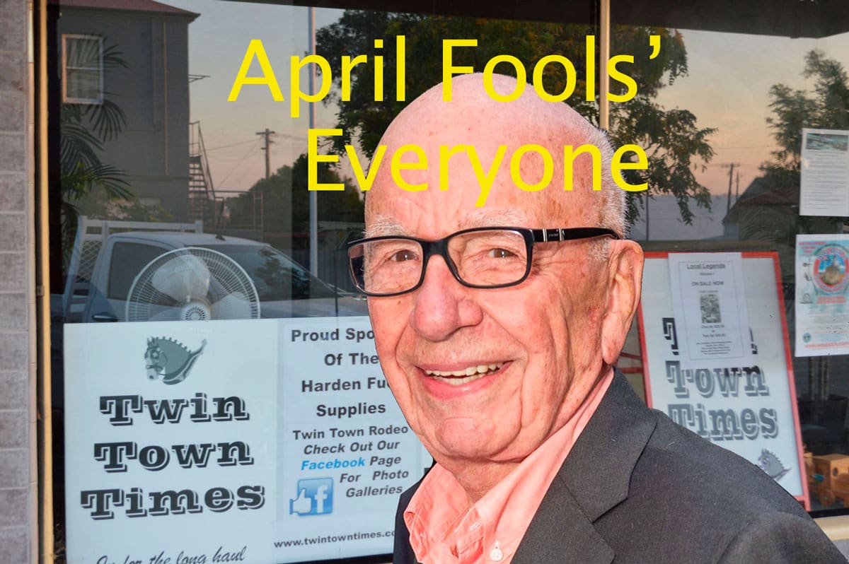 April Fool Catches Locals Out-Media Baron Makes Move For The Twin Town Times