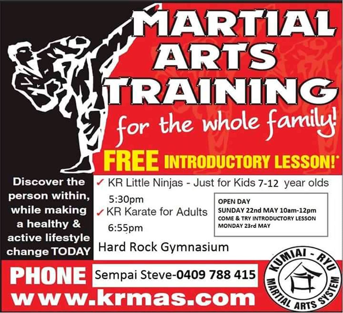 Come Down & Give It A Go Today @ The Harden Hard Rock Gym