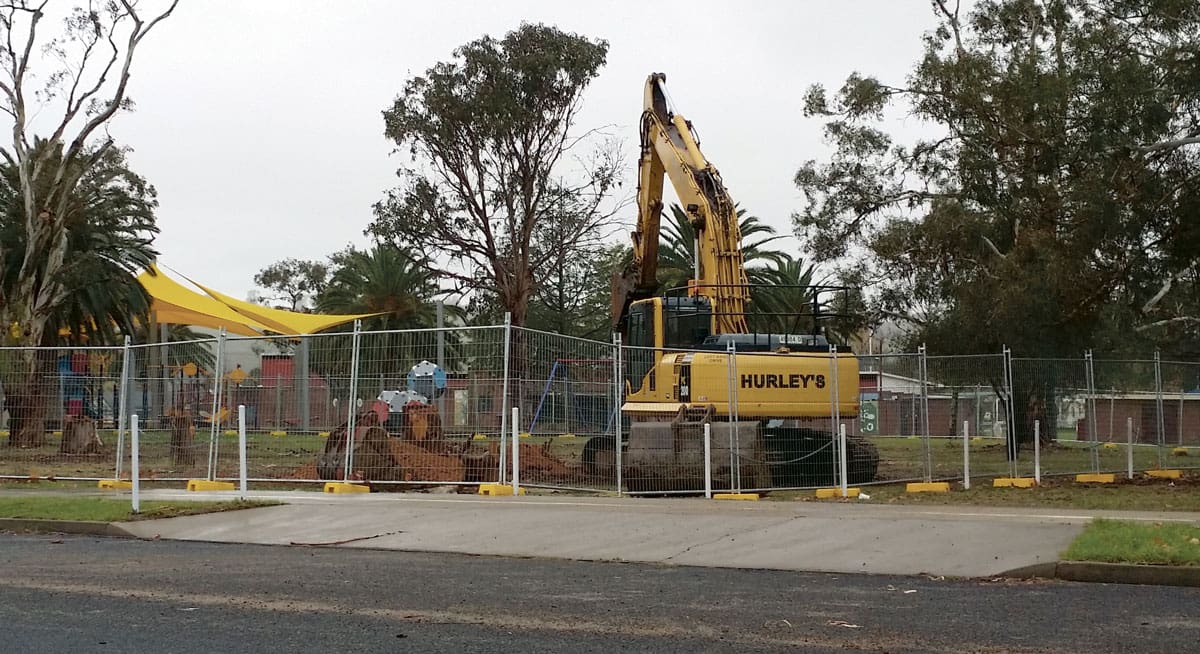 Soil Turned At Skate Site