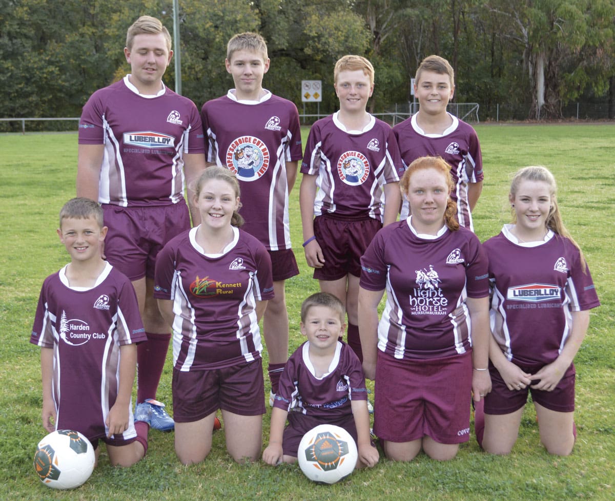 Harden Junior Soccer Shines In New Playing Strip & Equipment