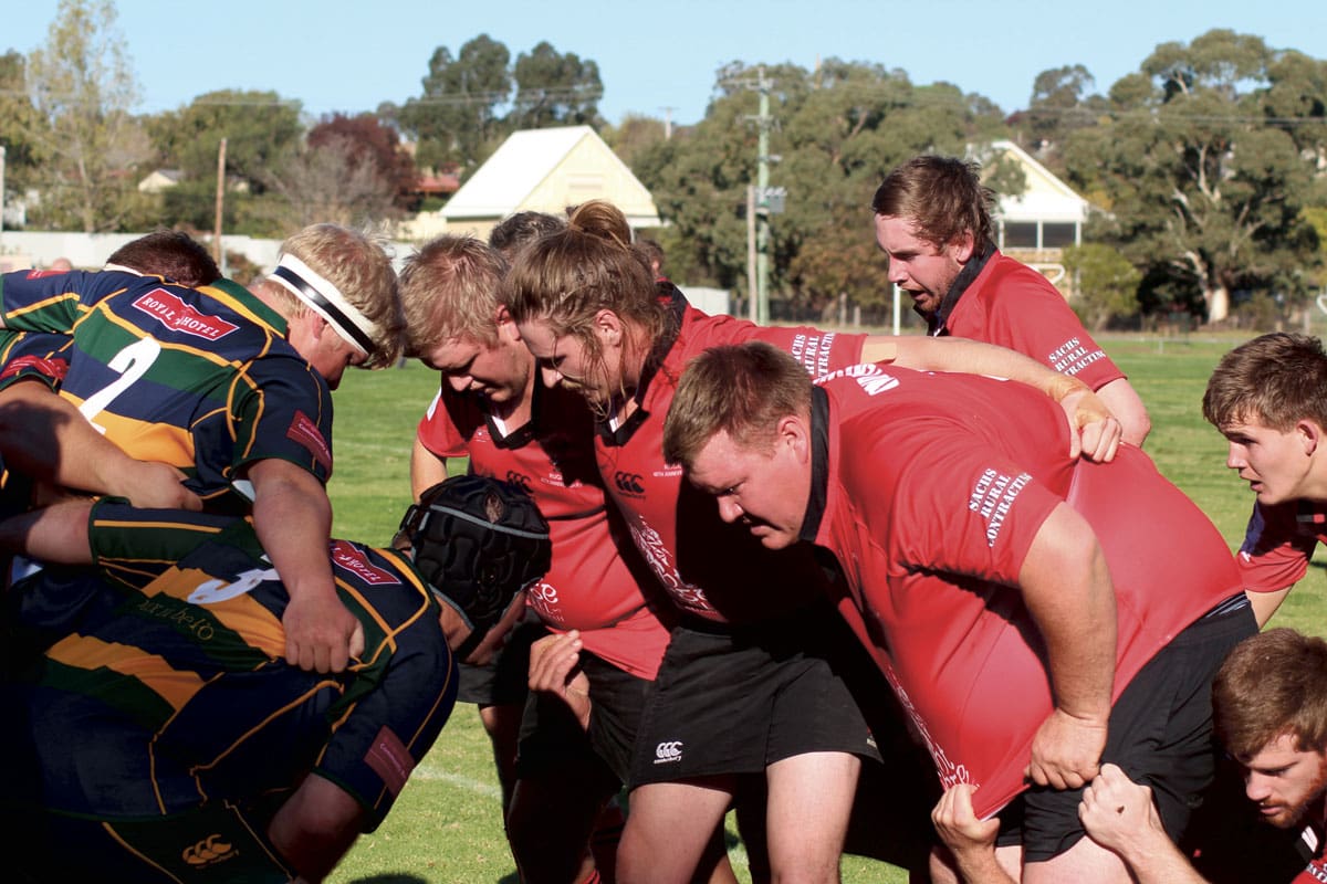 Mud Chooks Make Devil’s Day Difficult