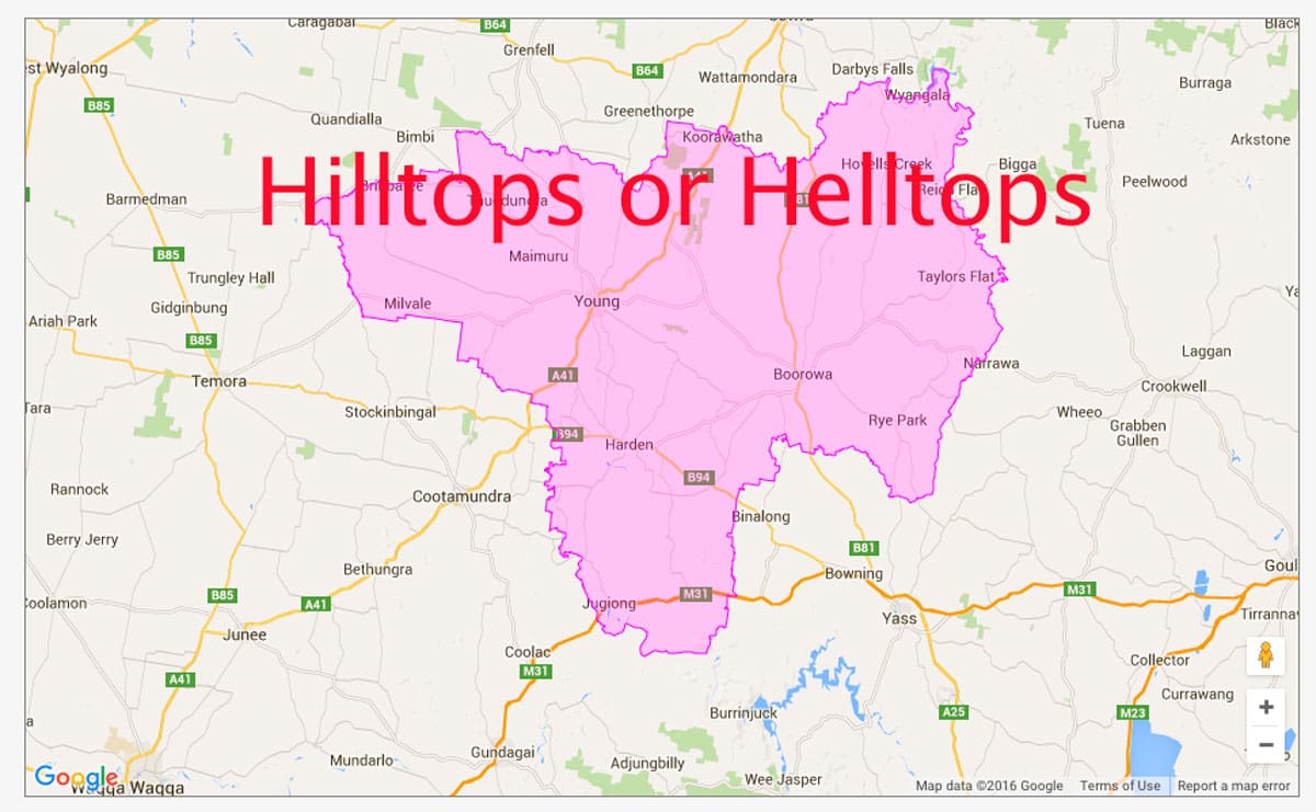 Hilltops Council Amalgamation Information From The State Government