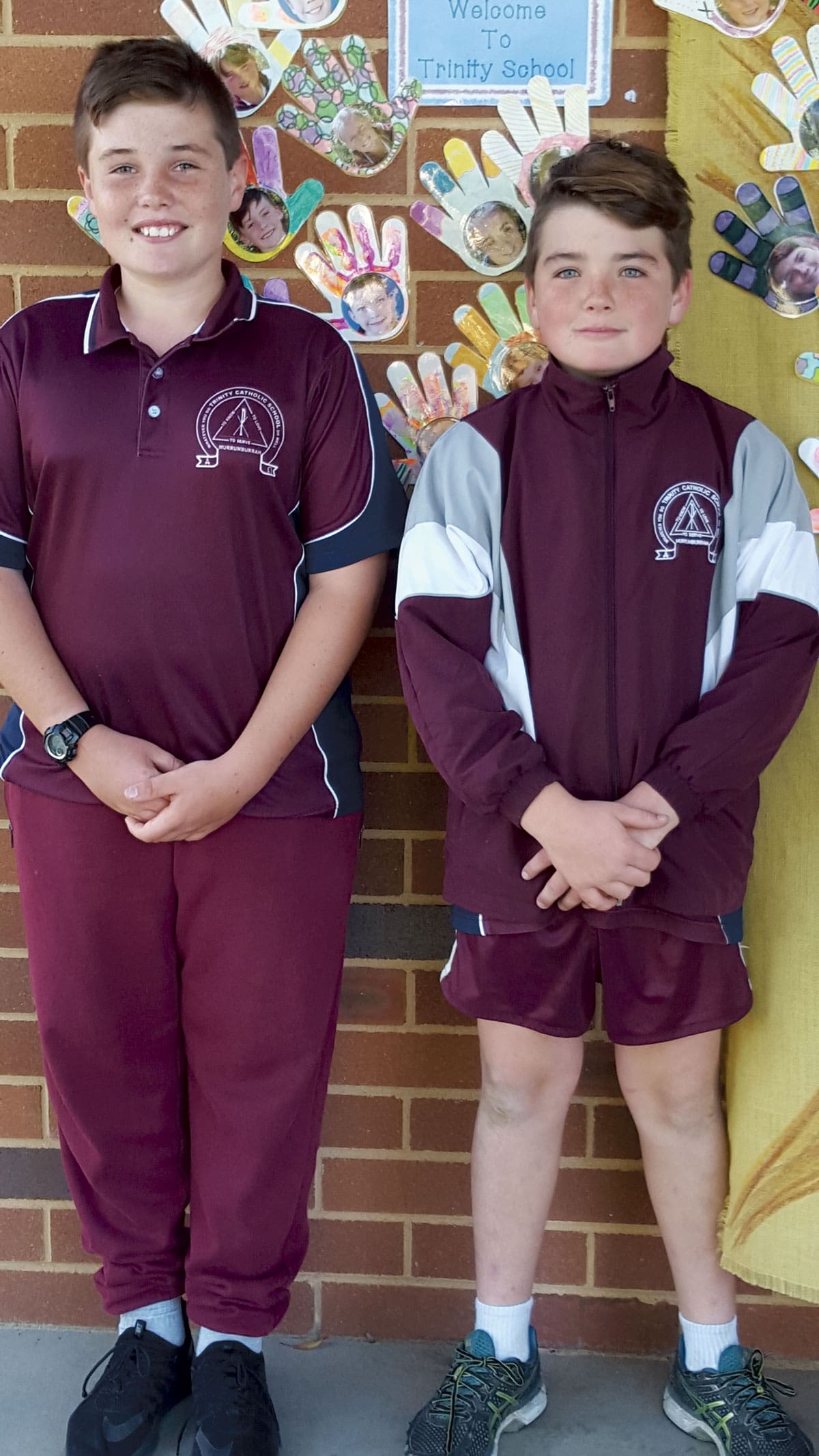 Sam & Harrison Represent Canberra/Goulburn For Trinity