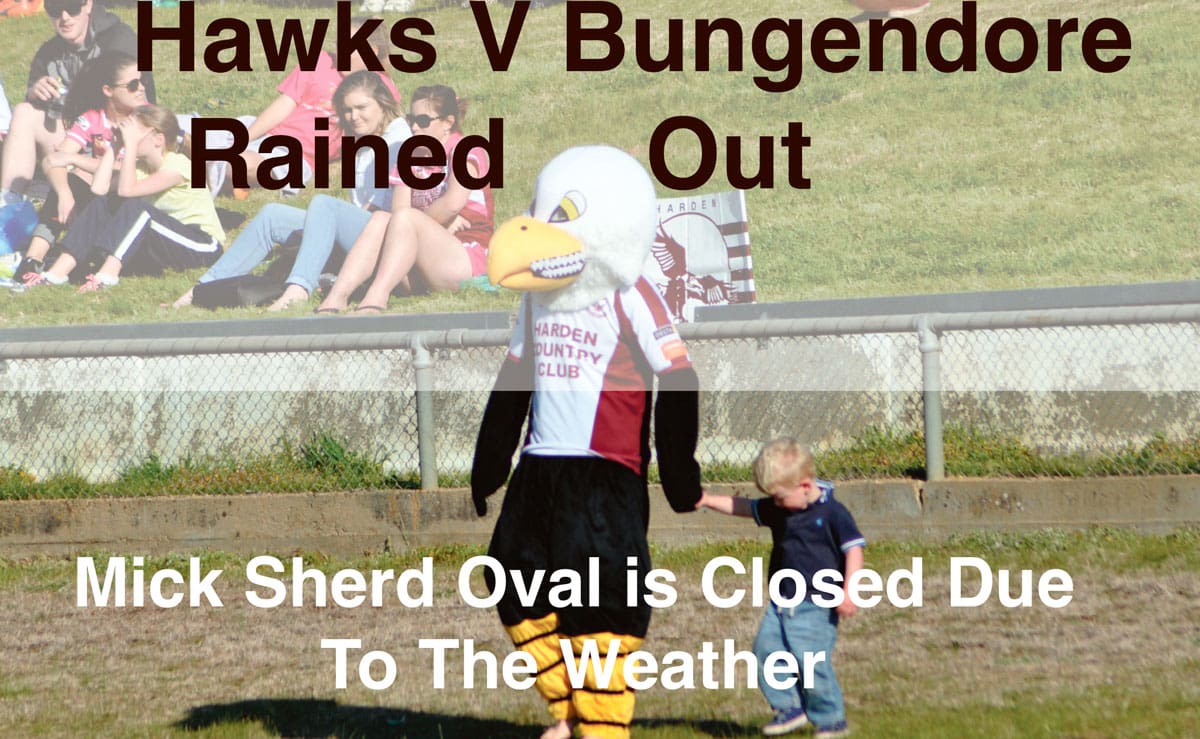 Hawks Rained Out-Head To Robert’s Park For Devils Clash