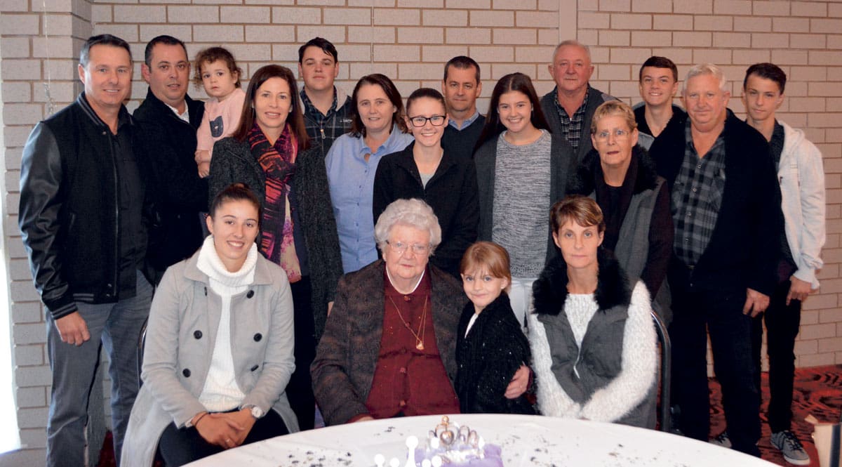 Gloria Celebrates With Family