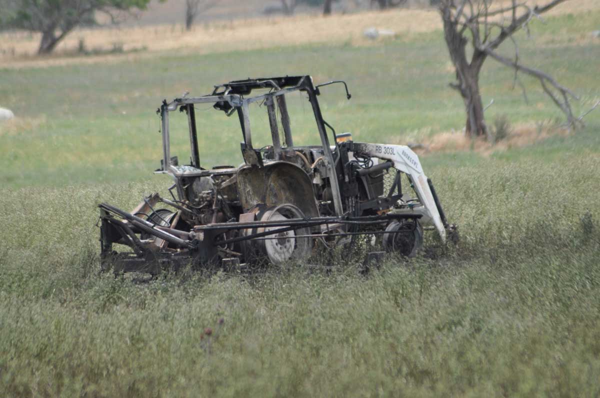 McMahon’s Reef Fire Pictures and Report