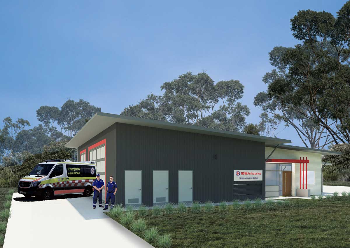 New Ambulance Station  For The Twin Towns  & Surrounds