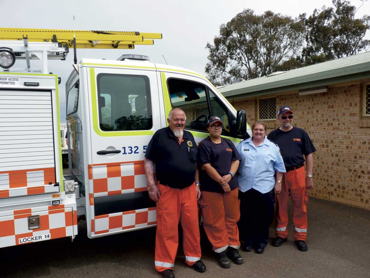 Storm Response Vehicle Arrives