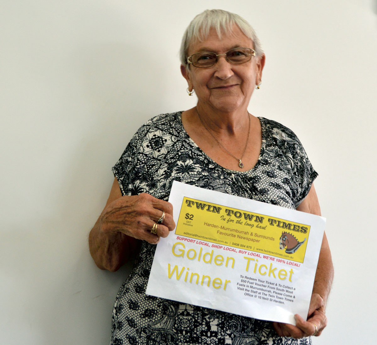 Golden Ticket Winner – Eileen Kirk