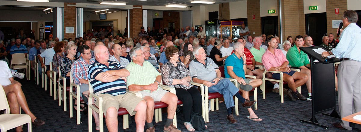 Gundy Residents Head To The City To Show Their Frustration Over Forced Merger