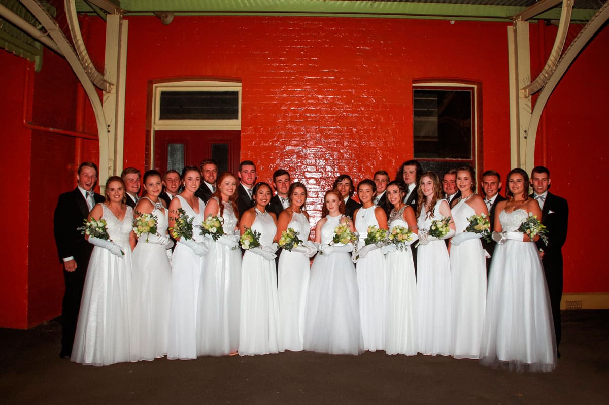 Debutantes Dazzle in Downtown Harden