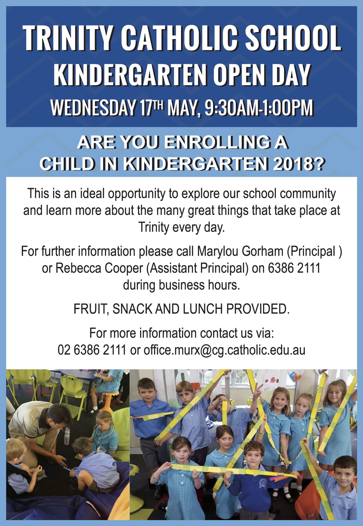 Trinity Open Day