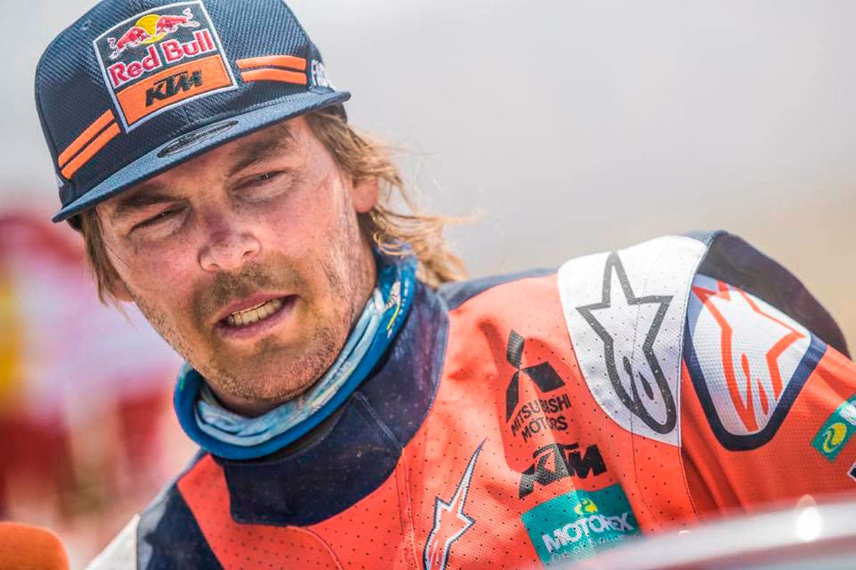 Toby Price Claims 3rd in Dakar