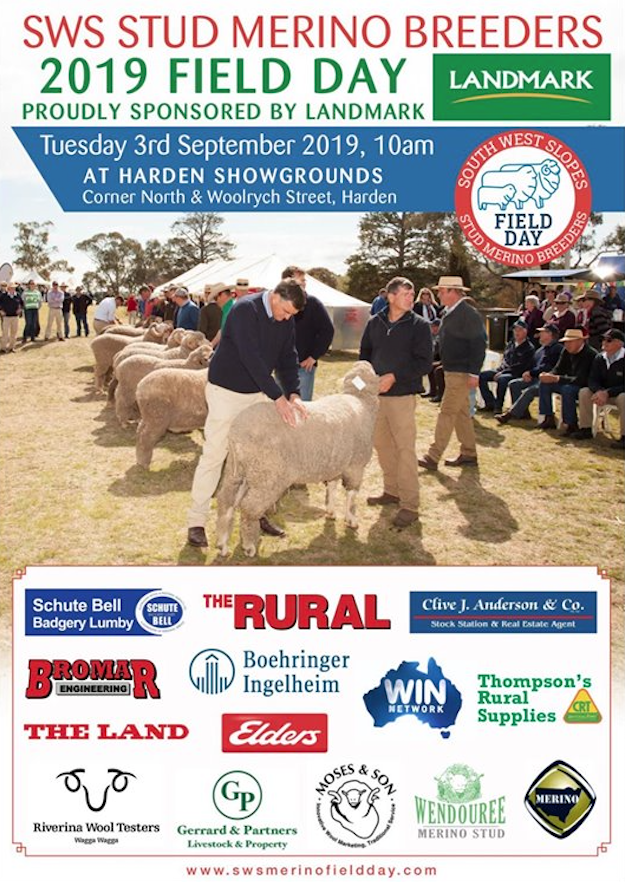 South West Slopes Stud Merinos Field Day