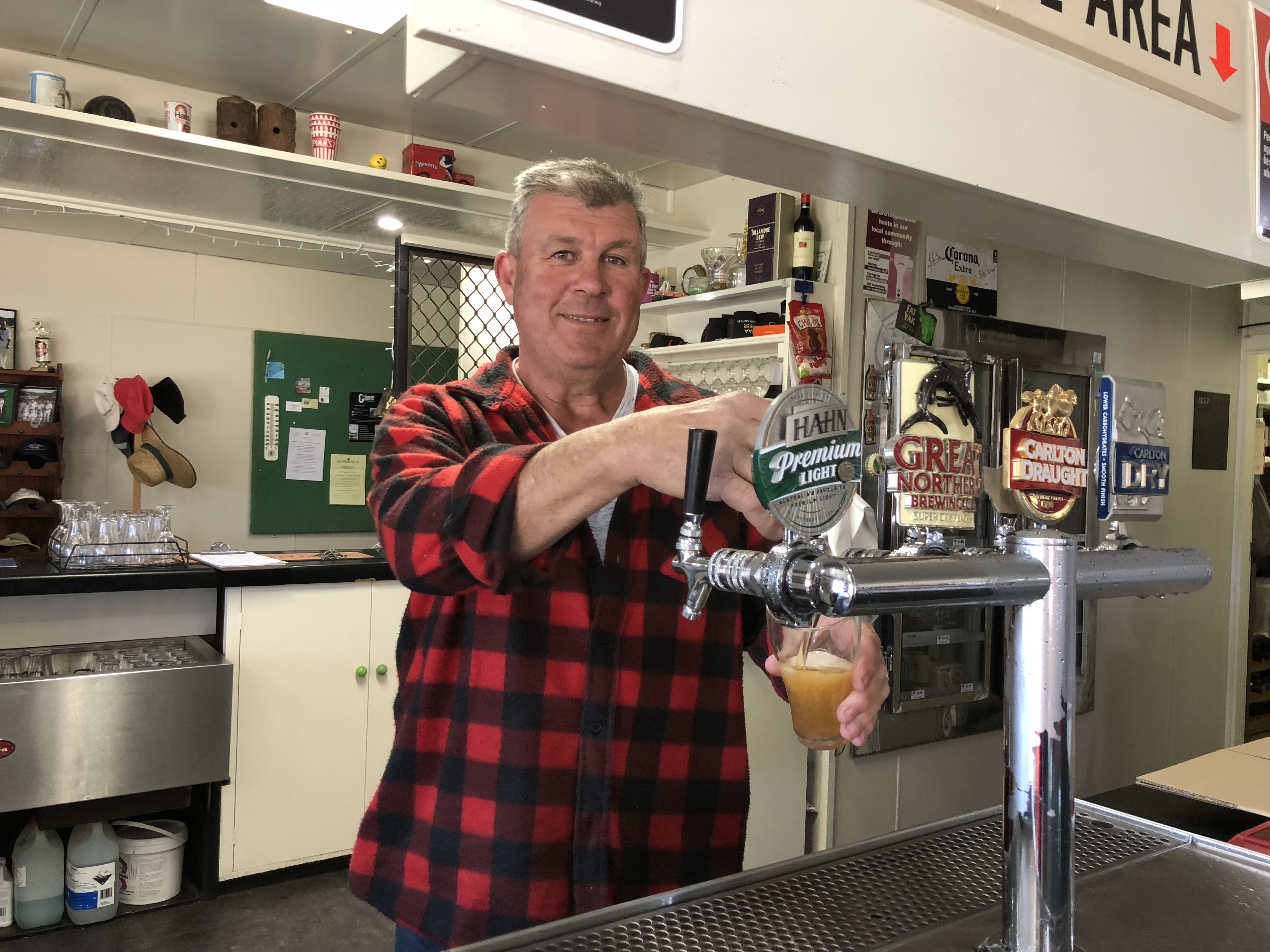 Binalong Community Club  Hits It Straight Down The Fairway