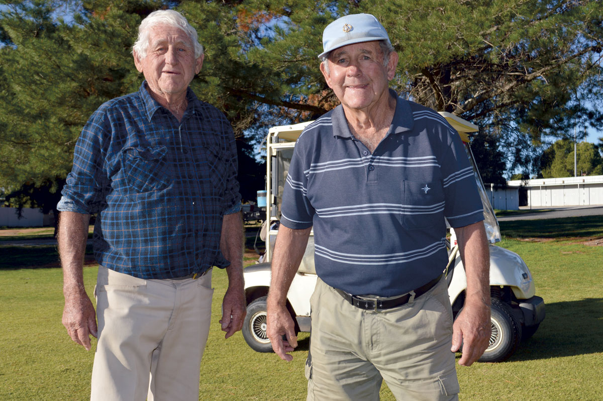 Harden Golf News – Battle of the Octogenarians –  Herby Manwaring Matchplay Force in his 80’s