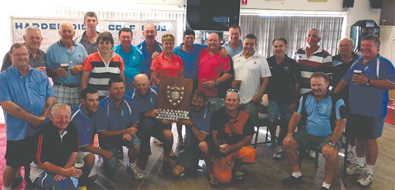 Tim Beveridge Lights Up October Medal Event – Pictured Holding Scott Fuller Shield in 2014