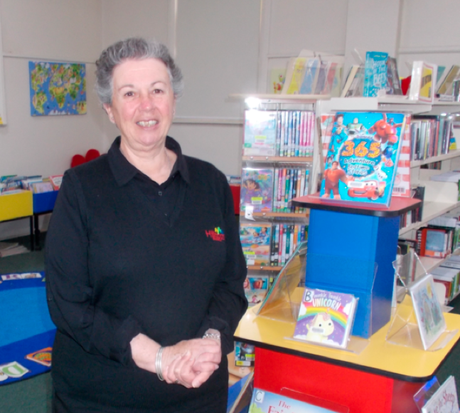 Library Farewells Sharon