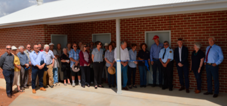 Showground  Amenities  Opened