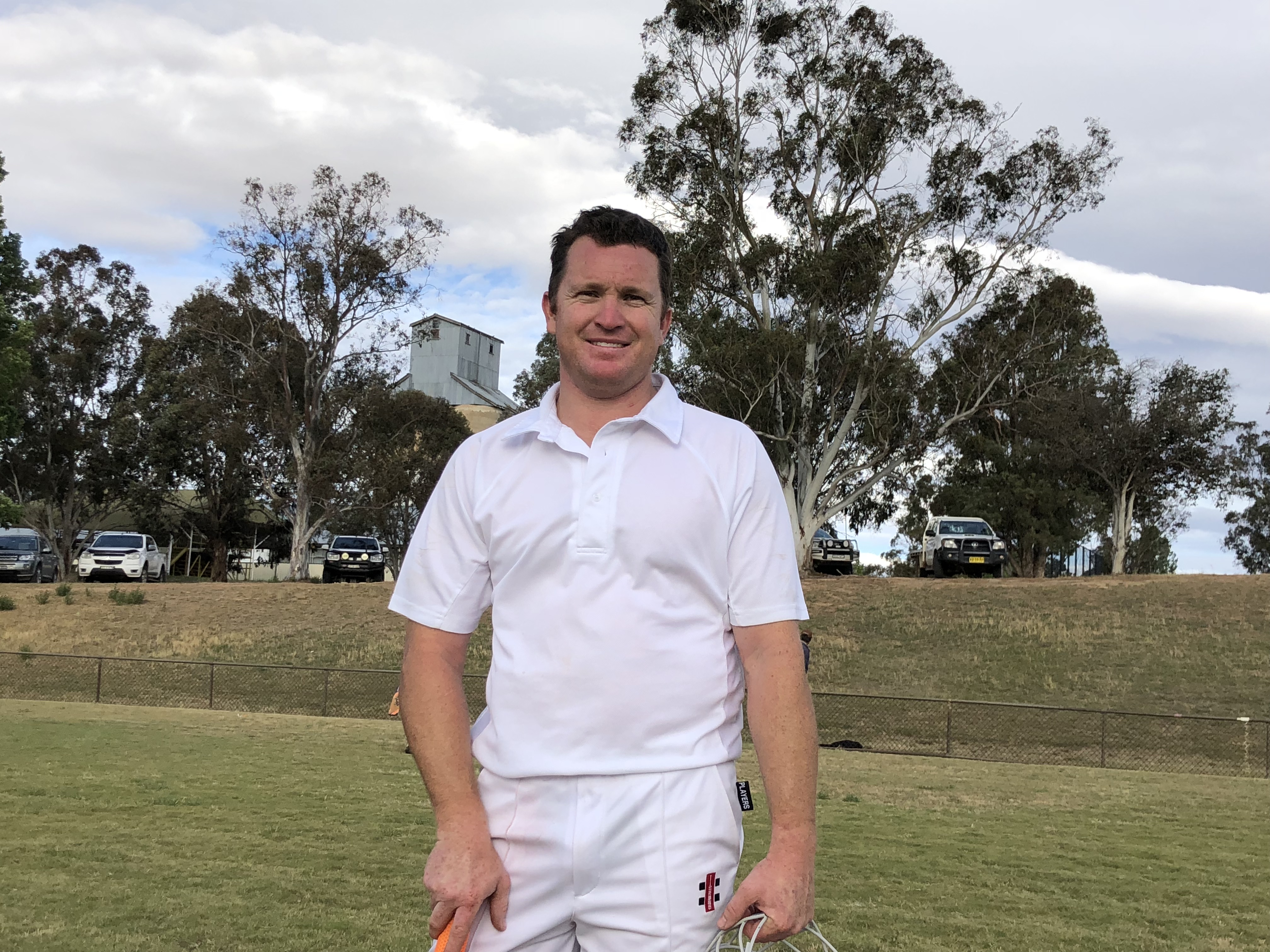 Schofield Scores 130 Not Out in Beautiful Batting Display For Harden Bowlo