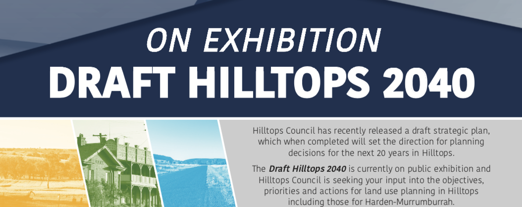 Draft Hilltops 2040 Plan Extended Consultation To 5pm Monday May 25