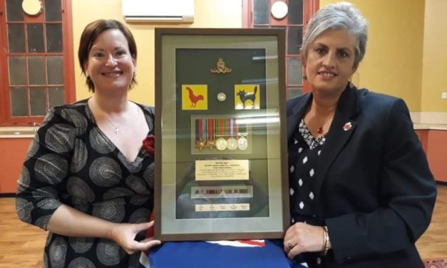 Leslie Goldsmith Harden War Hero Honoured