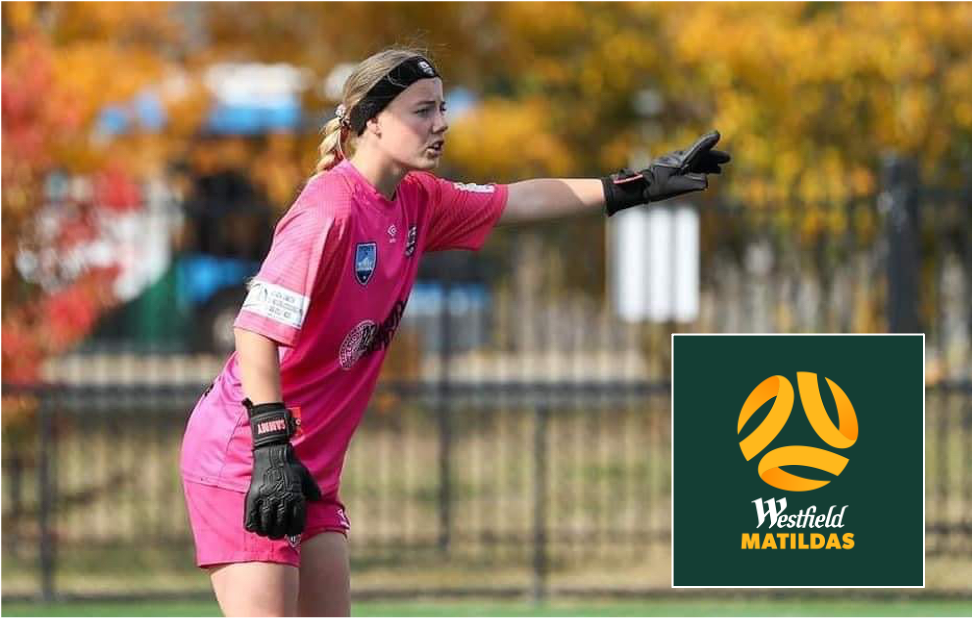 Samantha Emms trains with Young Matildas - Twin Town Times