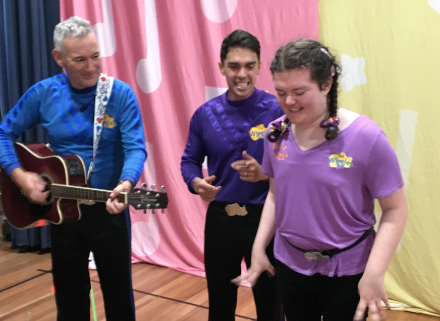 Molly Meets The Wiggles