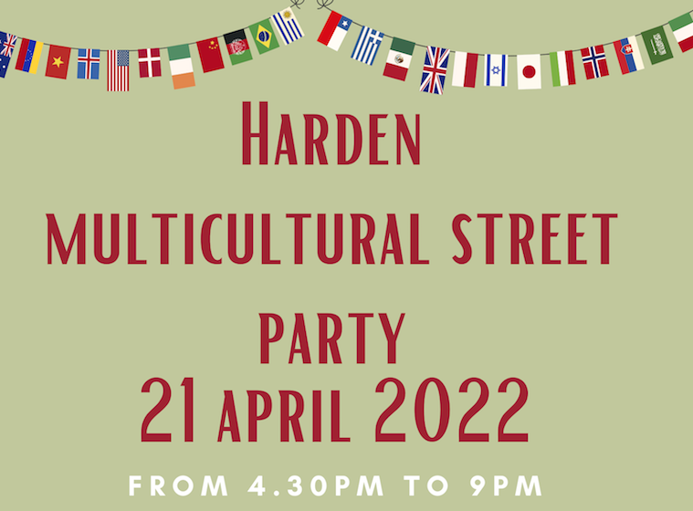 Harden Multicultural Street Party – 21st April