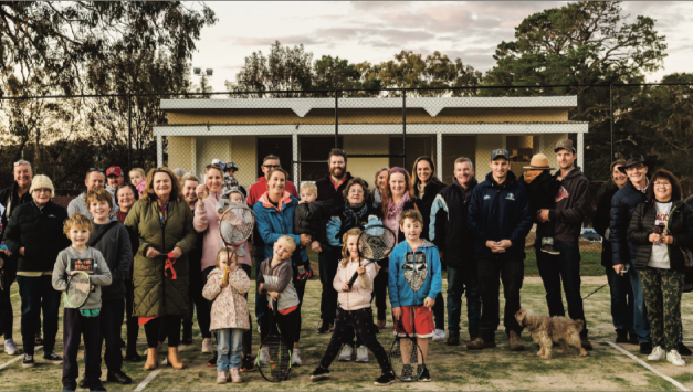 Binalong Tennis Courts Officially Opened