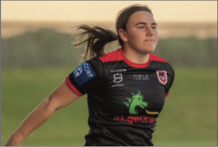 Tara McGrath-West Makes NRLW Dragons Debut