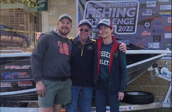 7th Greg Whitehead  Fishing Challenge Success