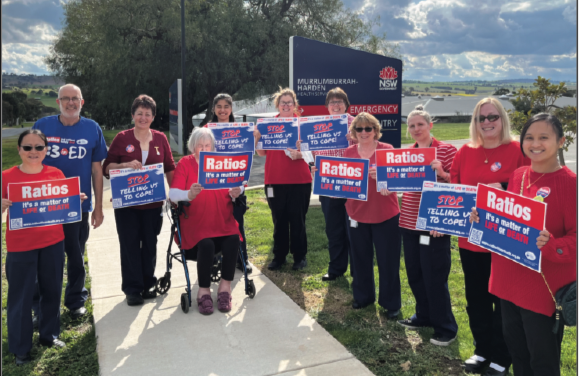 Nurses Strike at Hospital