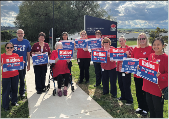 Nurses Strike at Hospital