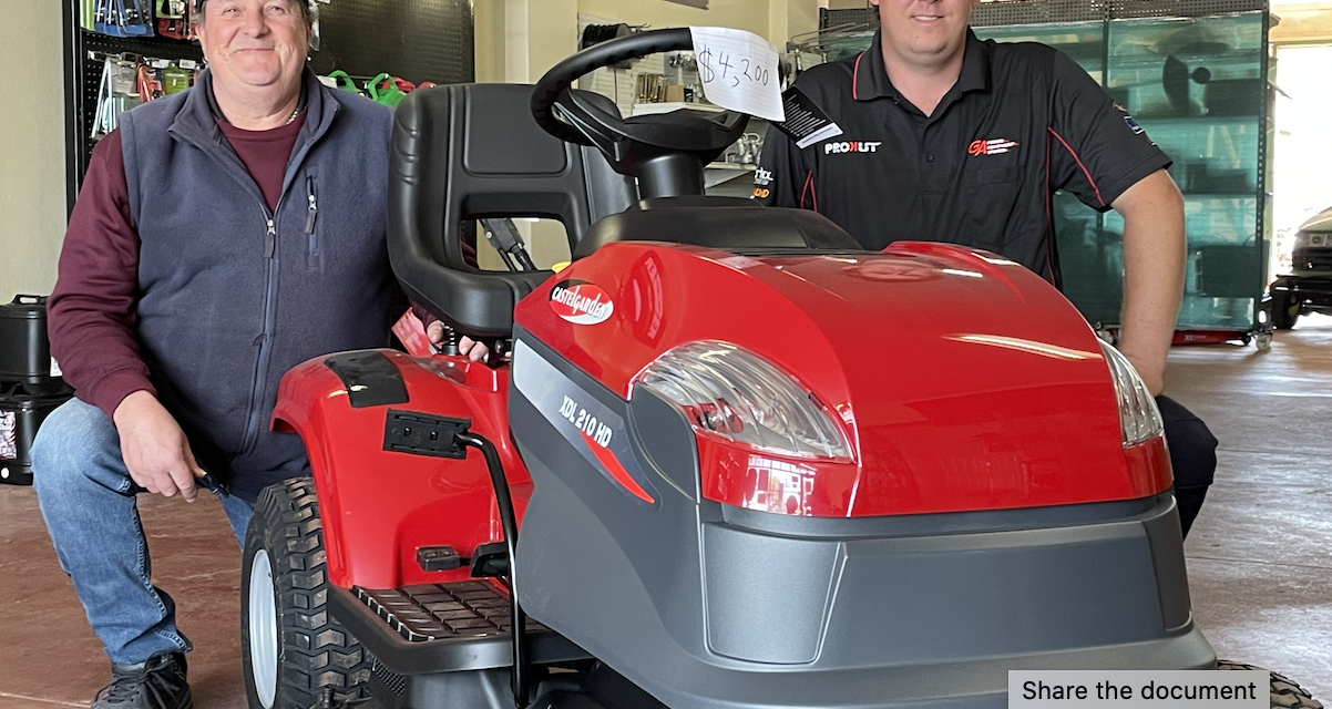 New Mower Superstore Opens in Murrumburrah