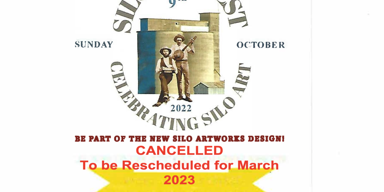 CANCELLED EVENT – Silo Art Fest