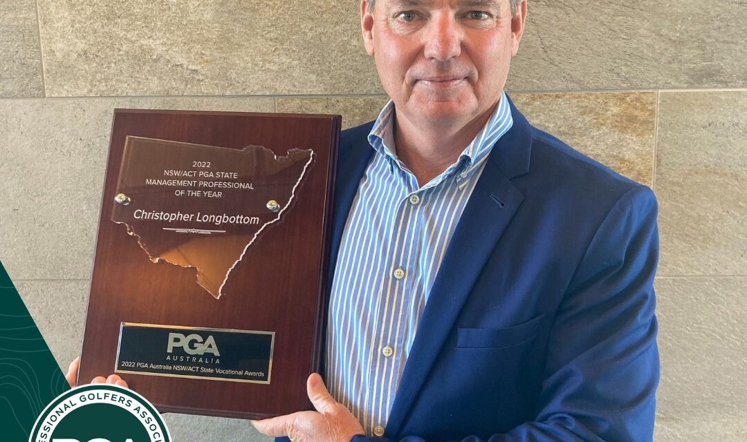 Longbottom Crowned Best PGA Manager