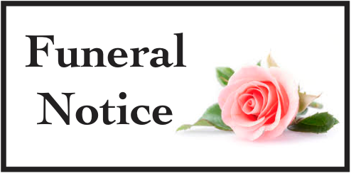 Death / Funeral Notice – Mr Wayne Edward Perceval (Know as Percy)