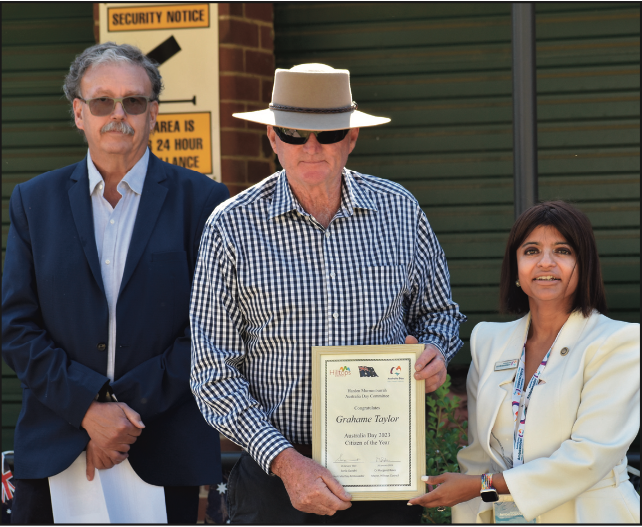 Grahame Taylor Citizen of the Year – Special Feature