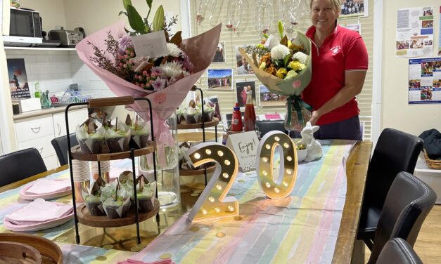 Erica Celebrates 20 Years at Bunyip