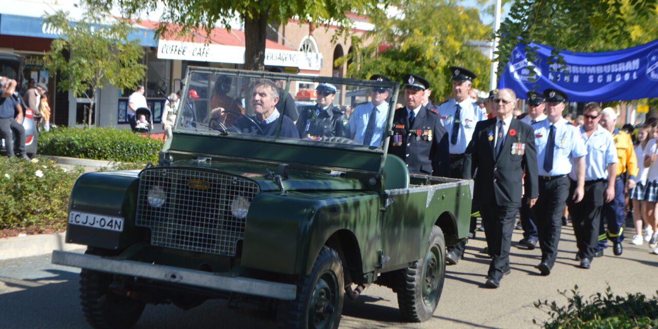 Towns and Villages Come  Together For ANZAC Day